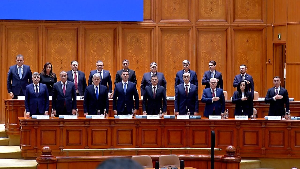 Guvernul Ciolacu 2, vot de învestitură în Parlament