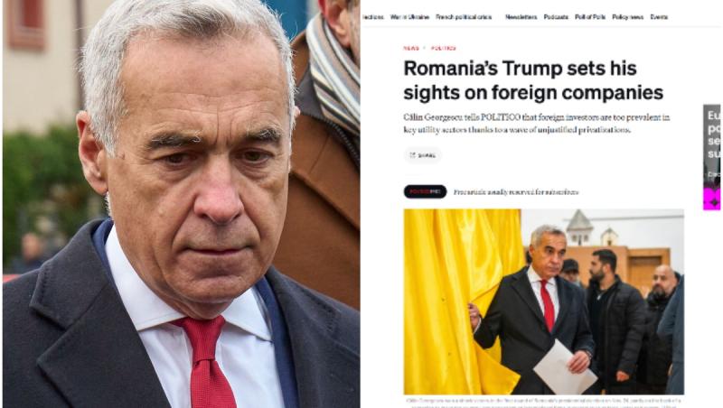 Călin Georgescu a dezvăluit pentru Politico ce va face în primele 100 de zile ca preşedinte. Publicaţia l-a numit "Trump de România"