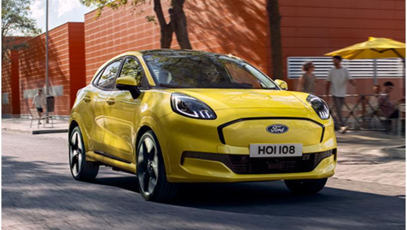 Cât costă noul model Ford Puma Gen-E, complet electric şi fabricat în uzina din Craiova