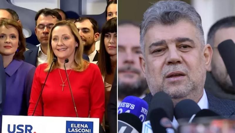 Marcel Ciolacu, după întâlnirea cu Elena Lasconi: "I-am spus doamnei ceea ce le voi spune tuturor liderilor politici"