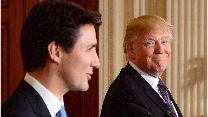 Donald Trump a spus că ar putea anexa Canada de față cu Justin Trudeau: "L-a făcut să râdă nervos"