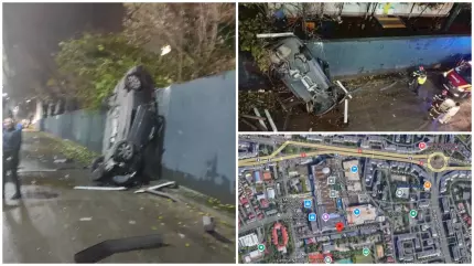 accident Mega Mall București