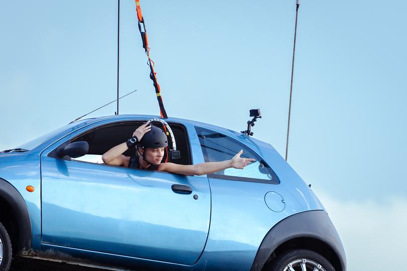 Power Couple România, 19 februarie 2024. Cum s-a descurcat Oana Matache la 30 de metri deasupra mării. "Am simțit nevoia să lovesc ceva"