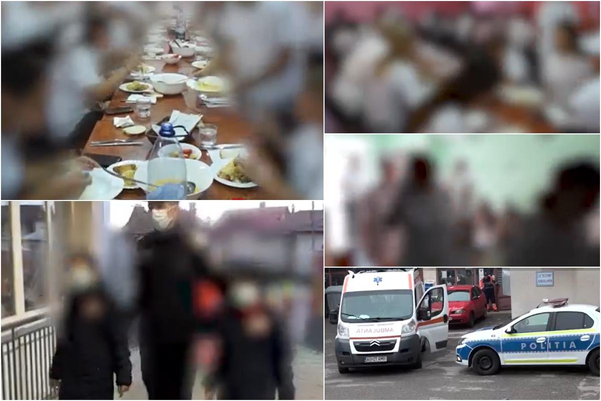 Cantonament încheiat pe patul de spital. 14 elevi ai unei tabere de fotbal au făcut toxiinfecţie după ce au mâncat prânzul la o pensiune în Argeş