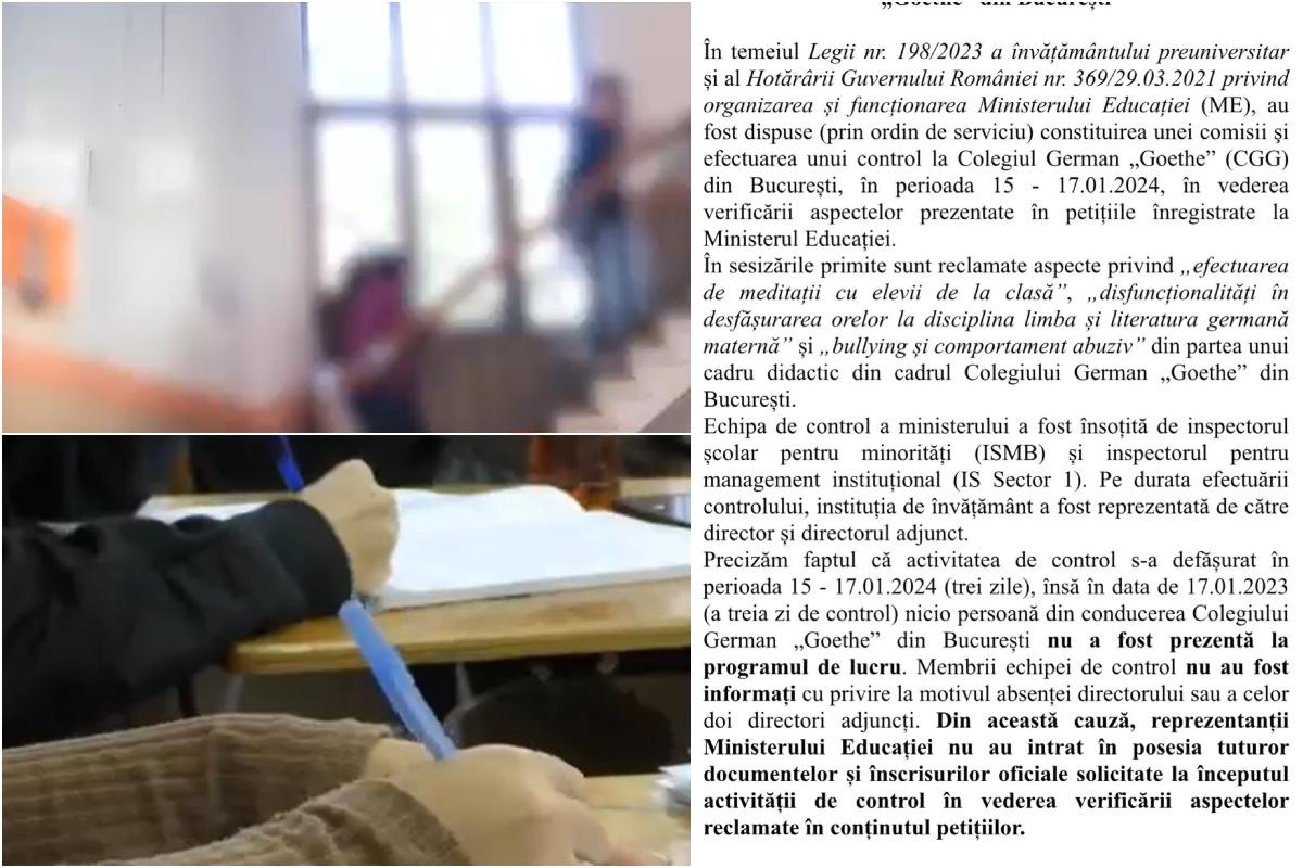 Profesoara unui colegiu prestigios din Capitală îşi "taxa" elevii la note dacă nu făceau meditaţii cu ea. Directoarea şcolii va fi şi ea cercetată