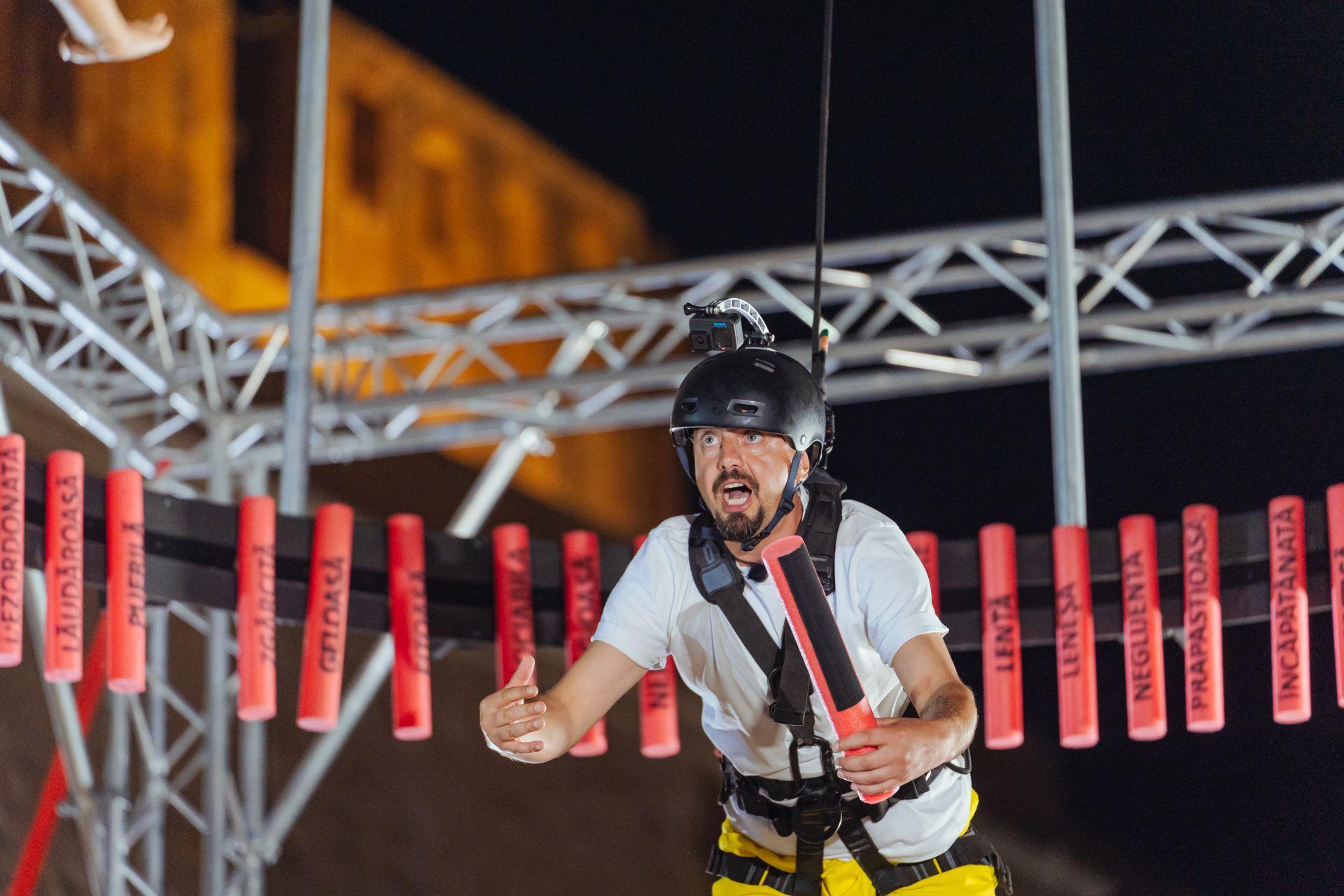 Roxana Blenche și Cătălin Bucur, propuși spre eliminare la Power Couple România. Panică la proba cuplurilor! Sorin Gonțea: "Am văzut că Daiana înghețase și tremura"