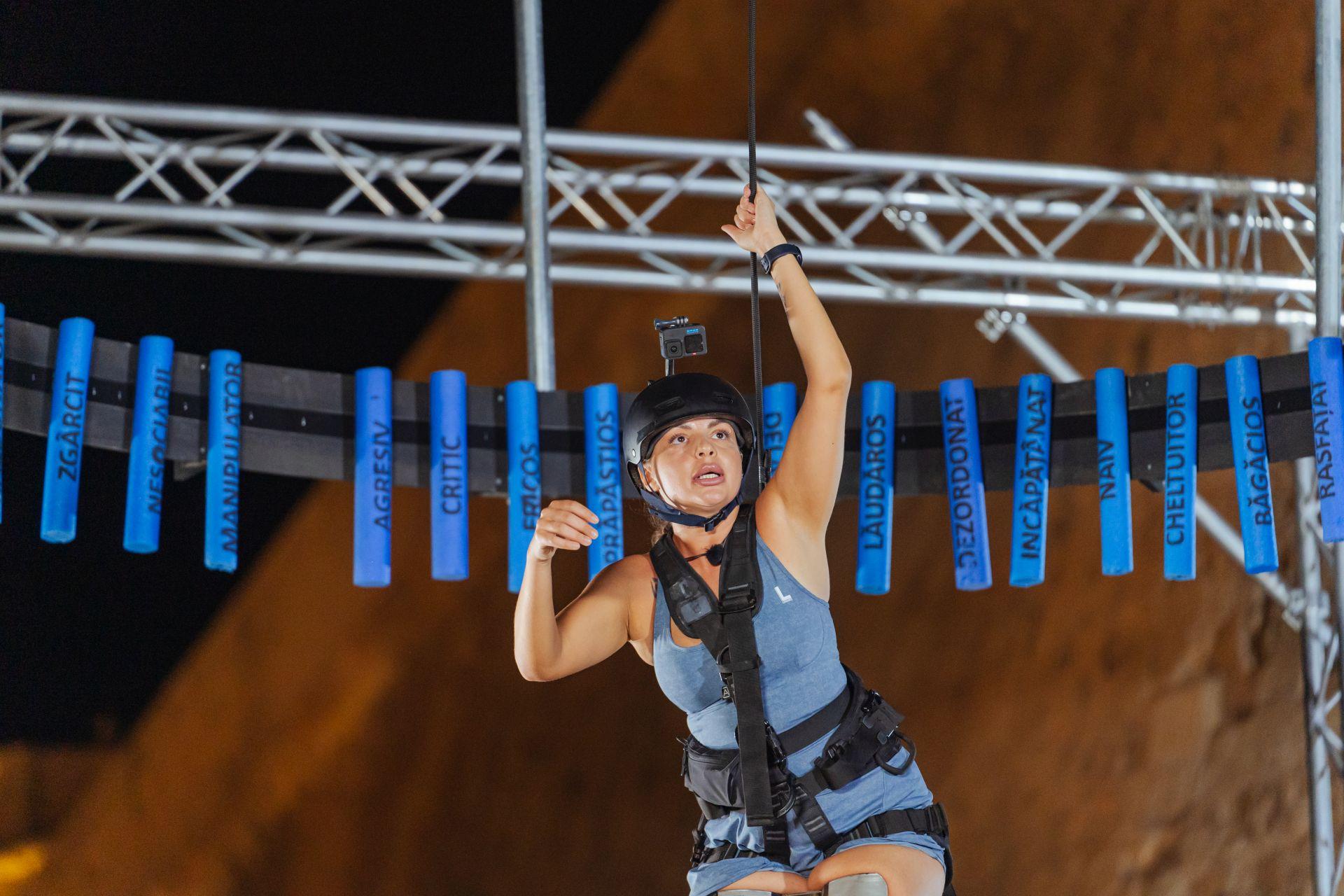 Roxana Blenche și Cătălin Bucur, propuși spre eliminare la Power Couple România. Panică la proba cuplurilor! Sorin Gonțea: "Am văzut că Daiana înghețase și tremura"