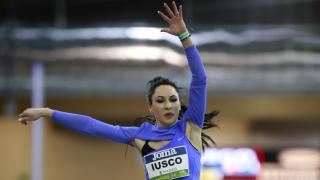 Victorie pentru România. Florentina Iuşco a câştigat proba la săritura în lungime, la Madrid. Competiţia, exclusiv în AntenaPLAY