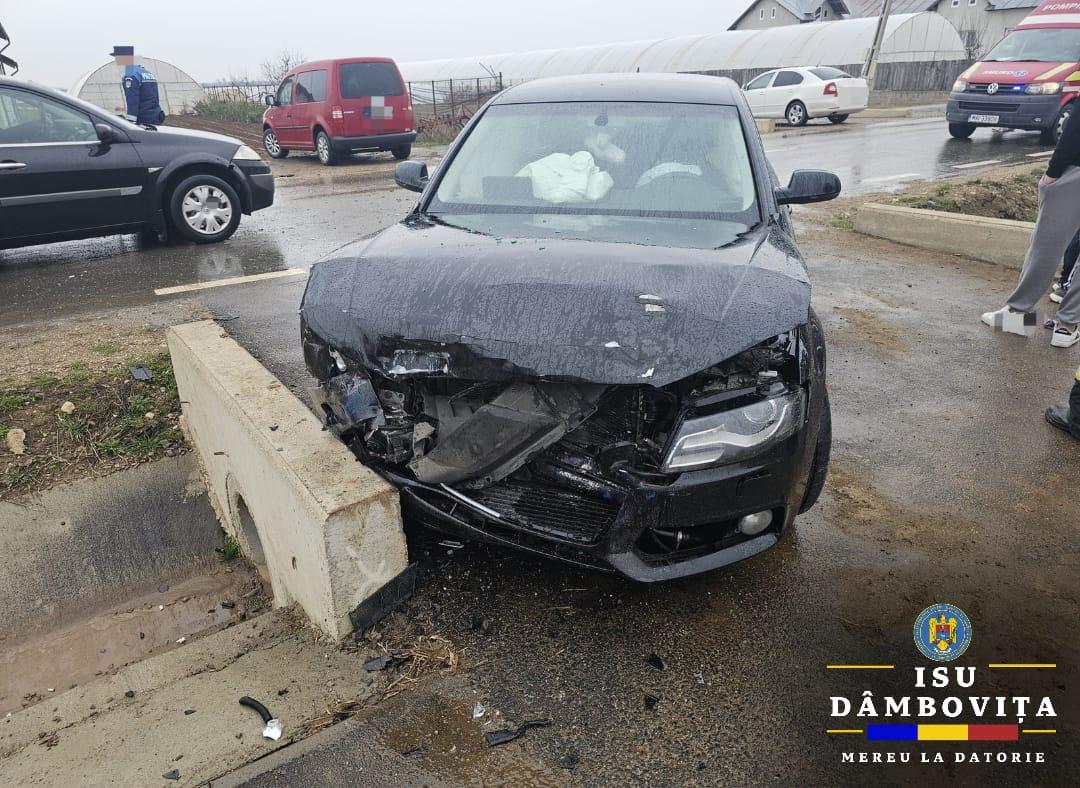 Accident cu 5 răniţi în Dâmboviţa