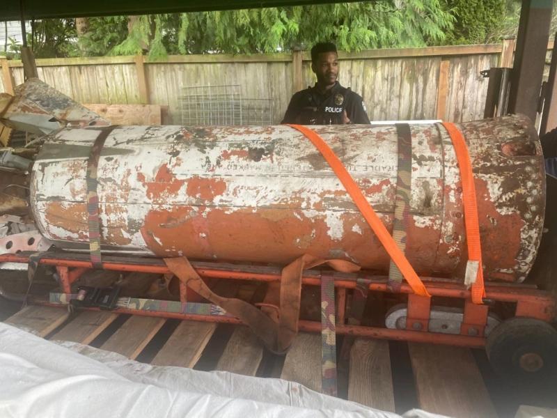 O rachetă nucleară inertă, veche și ruginită, a fost găsită în garajul unui american din Washington