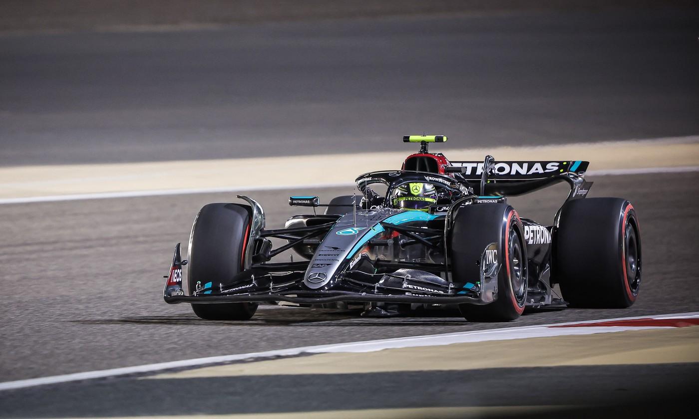 Lewis Hamilton la Bahrain