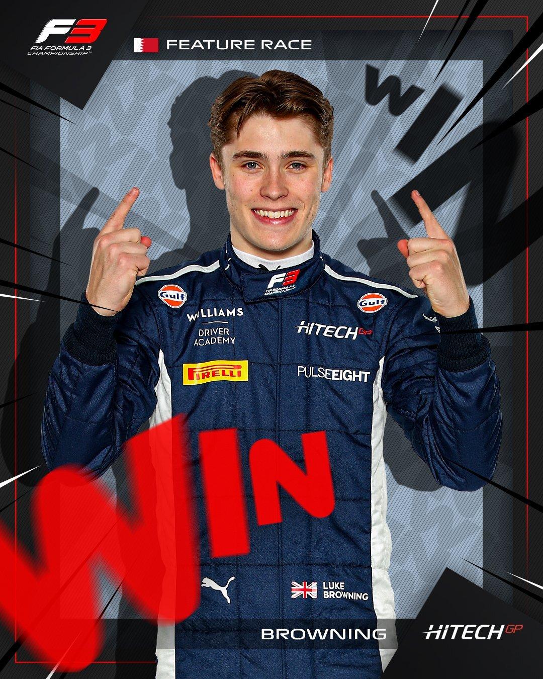 Pilotul Luke Browning a câştigat prima cursă a sezonului de Formula 3™ la Bahrain. Cursa s-a văzut LIVE pe AntenaPlay