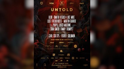 Line-up UNTOLD 2024. Primii artişti care vor urca pe scena principală a festivalului din Cluj-Napoca