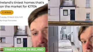 Suma uriaşă cu care se vinde cea mai mică locuinţă din Irlanda. Reacţia unui tânăr pe TikTok: "Abia încape cineva pe uşă"