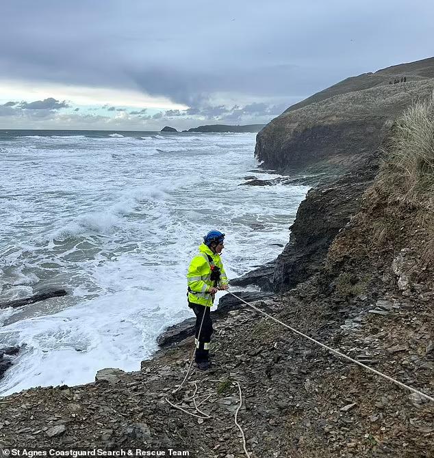 Un naufragiat şi-a aruncat în mare câinele ca să urce într-un elicopter de salvare, în UK. Animalul a fost lăsat să moară, deşi a fost găsit