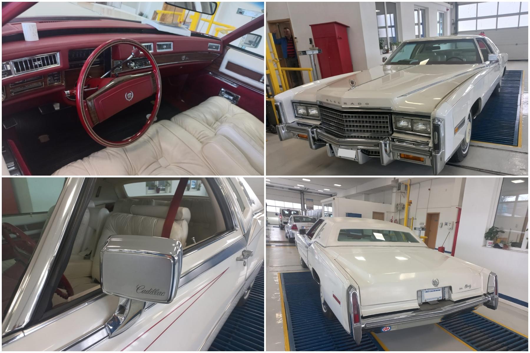 Un român a făcut furori cu un Cadillac Eldorado Biarritz din 1978 la RAR. "Glumele cu sufrageria pe roți au un sâmbure de adevăr"