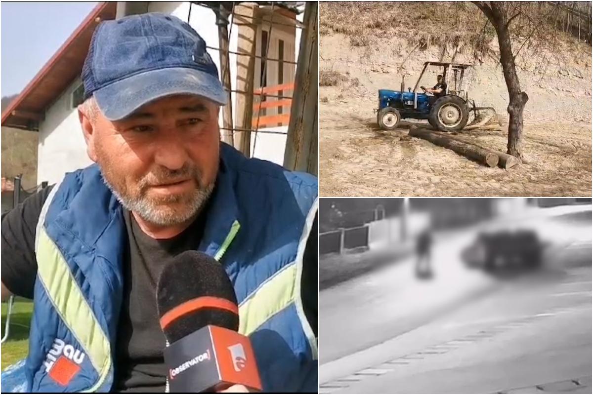 Un tractorist explică de ce un utilaj a mers singur, în cerc şi a strivit până la moart un bărbat: "Te omoară mai repede ca maşina"