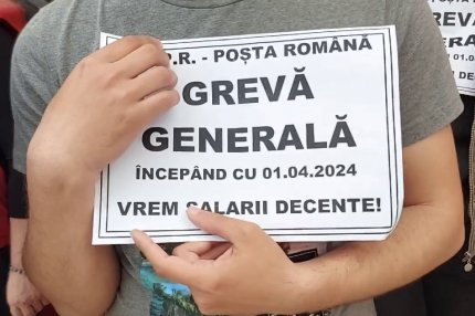 Cât câştigă un angajat la Poştei Române după 30 de ani de muncă: "Batem ţara în lung şi în lat. Ne-a ajuns cuţitul la os"