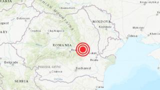 Cutremur azi în România. Seismul s-a produs în Vrancea, la 80 de kilometri adâncime