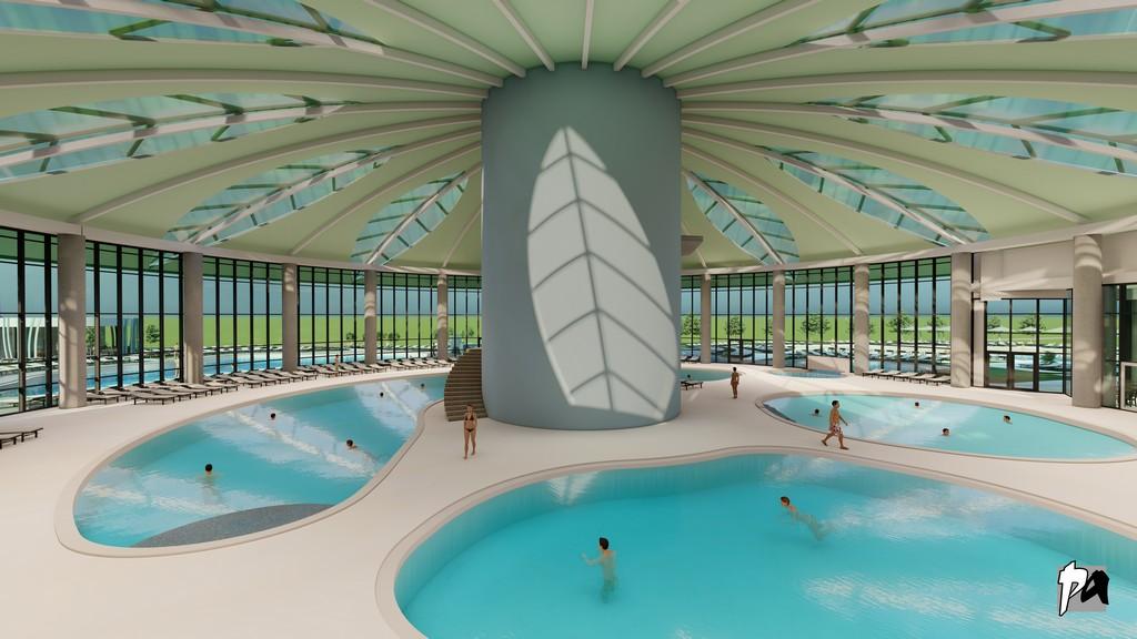 Investiție de 27 de milioane de euro într-o comună din România. Se construiește un aquapark ultramodern