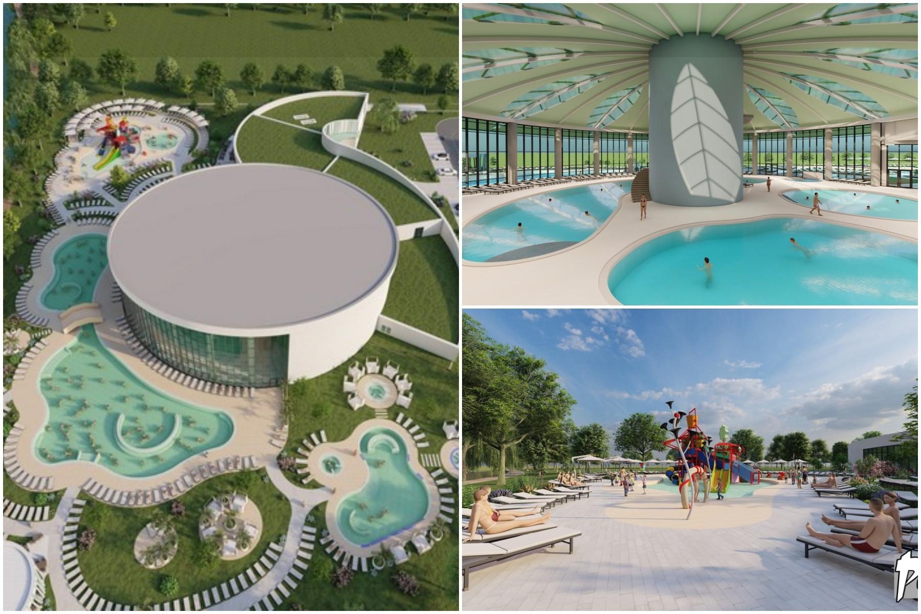 Investiție de 27 de milioane de euro într-o comună din România. Se construiește un aquapark ultramodern