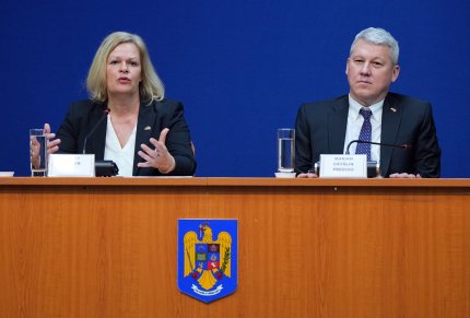 Nancy Faeser și Cătălin Predoiu