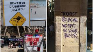 "Întoarce-te acasă la tine". Spaniolii protestează împotriva supraturismului. Măsurile luate de localnici ca să descurajeze turiştii să le mai "calce pragul"