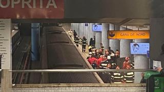 Un călător a căzut pe şine în staţia de metrou Obor din Capitală: posibilă tentativă de suicid. Trenurile circulă în sistem pendulă