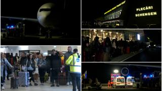 S-a aflat cine a declanşat haosul din avionul aterizat de urgenţă în Timişoara. Clipe de coşmar pentru 127 de pasageri