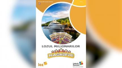 Noul loz răzuibil Magnific, lansat de Loteria Română. Cu doar 20 de lei poţi câştiga premiul cel mare de 5 milioane de lei