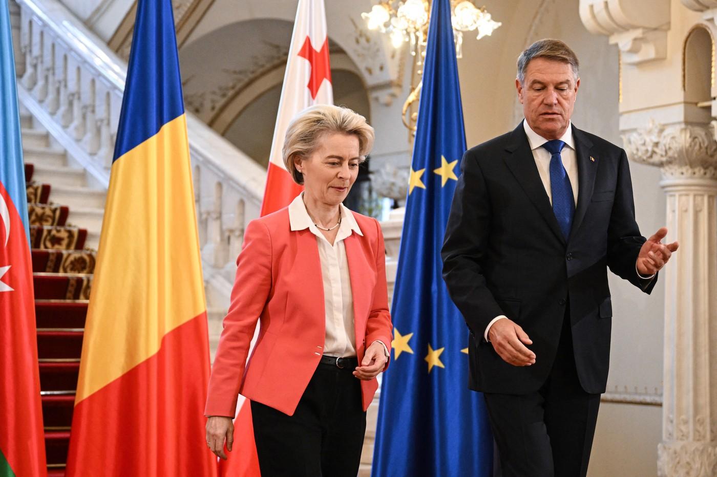 Klaus Iohannis și Ursula von der Leyen