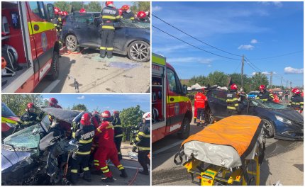 Accident grav într-un sat din judeţul Tulcea. O persoană de 36 de ani, preluată de un elicopter SMURD