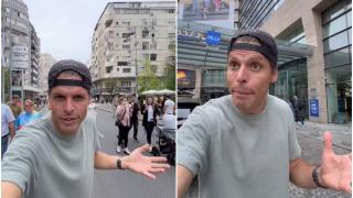 Reacţia unui turist olandez când a văzut că oamenii se plimbă nestingheriţi pe Calea Victoriei: Am ieşit din hotel şi sunt şocat. Ce se întâmplă