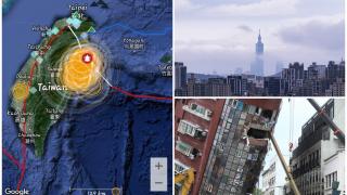 Nou cutremur în Taiwan. Seismul de 4,6 pe Richter, replică a celui de săptămâna trecută, a zguduit clădirile din Taipei