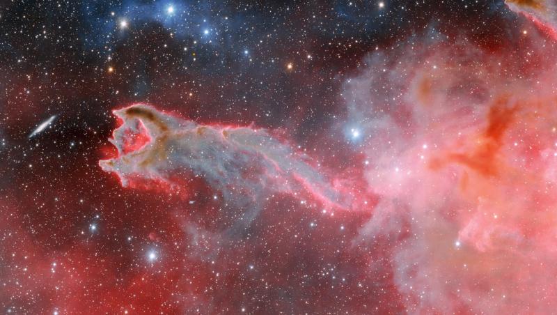 "Mâna lui Dumnezeu" din Calea Lactee, un fenomen cosmic rar, a fost fotografiată prin telescop 