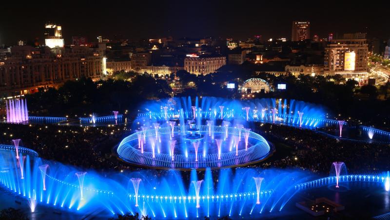 "Simfonia Apei" revine din 17 mai la Fântânile Urbane din centrul Bucureștiului