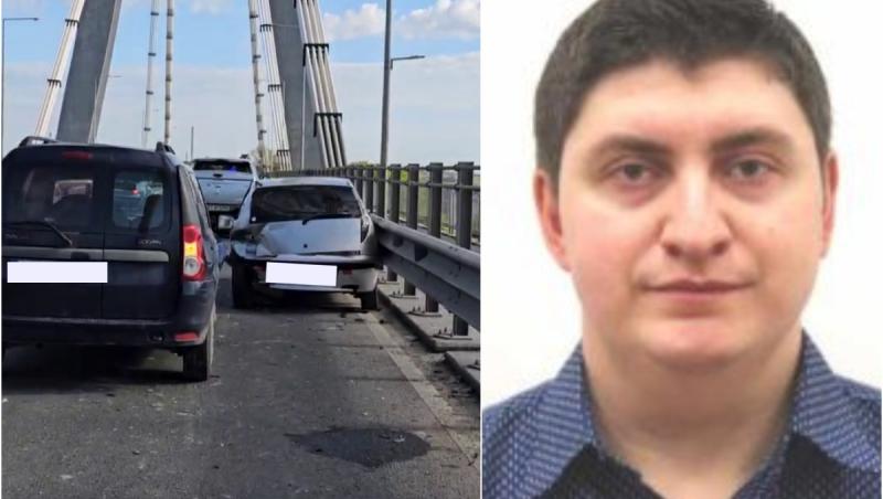 Un bărbat dispărut de 2 săptămâni s-a aruncat de pe podul Agigea sub privirile trecătorilor. Înainte fusese implicat într-un accident