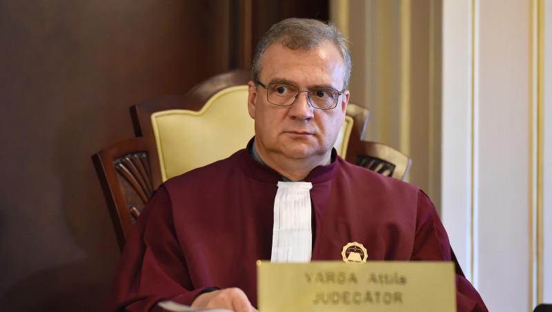 Judecătorul constituţional Varga Attila, internat în spital în stare gravă