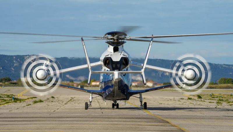 Cum arată Racer, modelul de 200 de milioane € de la Airbus, care zboară cu 400km/h. Este jumătate avion, jumătate elicopter