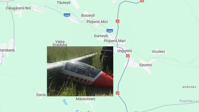 Aparat de zbor din Ucraina prăbușit în Botoşani, în luna februarie. Totul a fost ţinut sub secret