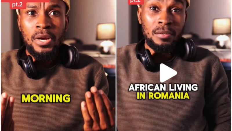 Un african vorbeşte despre şocurile culturale trăite după ce s-a mutat în România. "Aproape mi-am sunat părinții să le spun că mă întorc acasă"