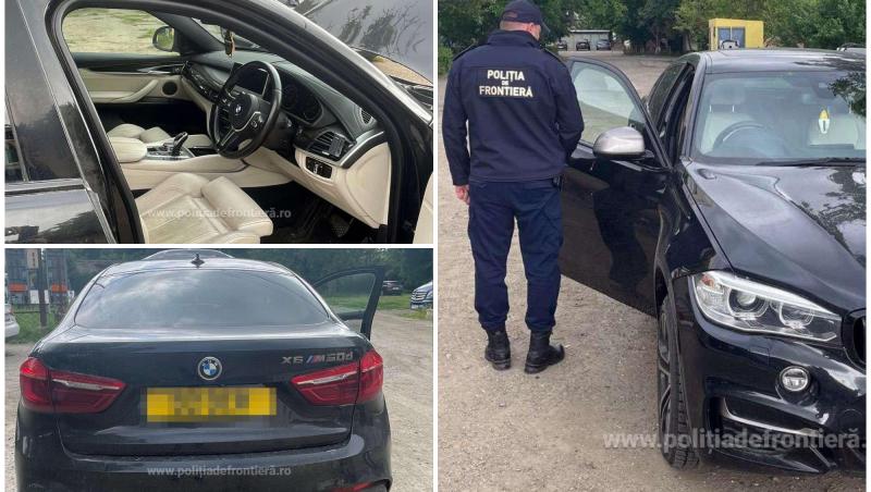 BMW X6 furat din UK, condus de un român prin Iaşi şi Vaslui. Bărbatul spune că şi-a luat maşina cinstit, dar n-a mai plătit ratele