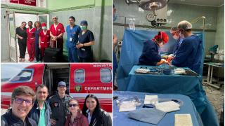 Doi români au primit o nouă şansă la viaţă datorită unui transplant tocmai din Bulgaria. Organele, transportate cu un avion SMURD