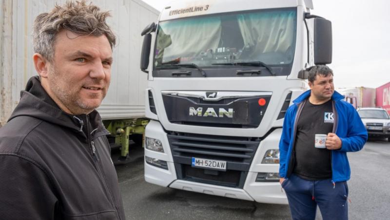 Reacţia lui Claudiu, un şofer român prins că dormea în TIR într-o parcare din Belgia: "Şeful preferă să plătească amenda"