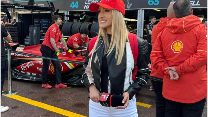 Iuliana Pepene trăiește live experienţa Formula 1 la Marele Premiu al Principatului Monaco, difuzat duminică, ȋn direct la Antena 1 și pe AntenaPLAY, de la 15:45