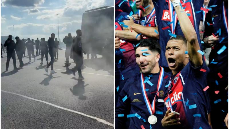 Peste 38 de răniţi şi 10 arestări, în urma confruntărilor dintre fanii Lyon și PSG. Violențele au avut loc înainte de finala Cupei Franței