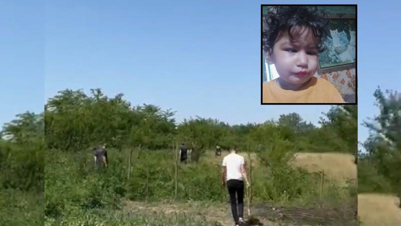 Fetiță de doi ani și jumătate, dată dispărută în Dolj. Copila a plecat din fața casei desculță