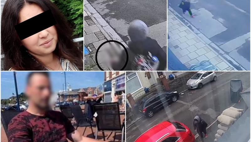 Românul care și-a înjunghiat pe stradă fosta iubită însărcinată, în UK, închis pentru 17 ani. Ar fi vrut să se omoare: "Mă sinucid după ce termin cu ea"