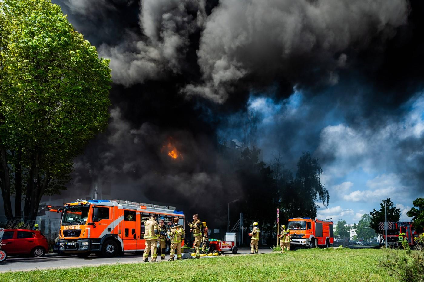incendiu Berlin Germania