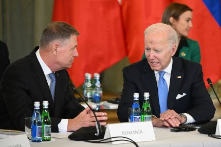 Klaus Iohannis, primit de Joe Biden la Casa Albă